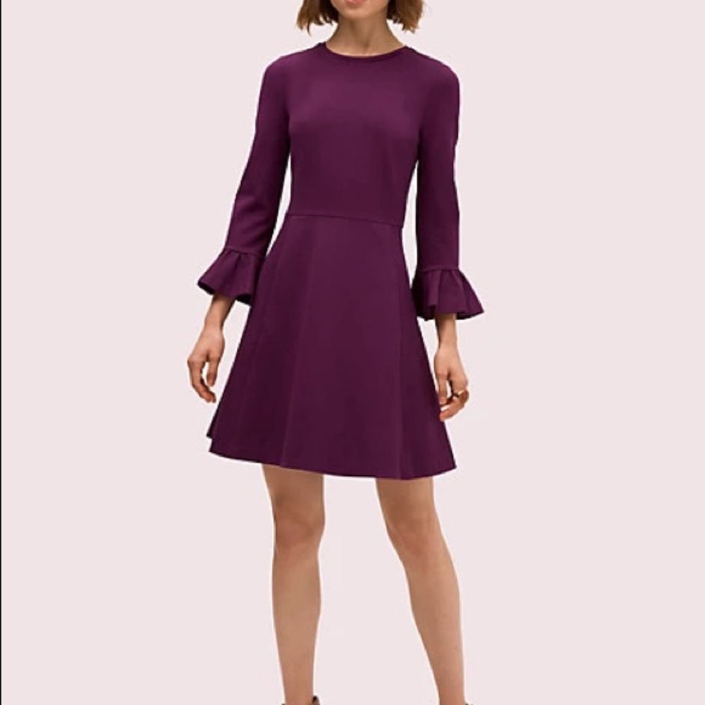 Maroon Kate Spade dress
